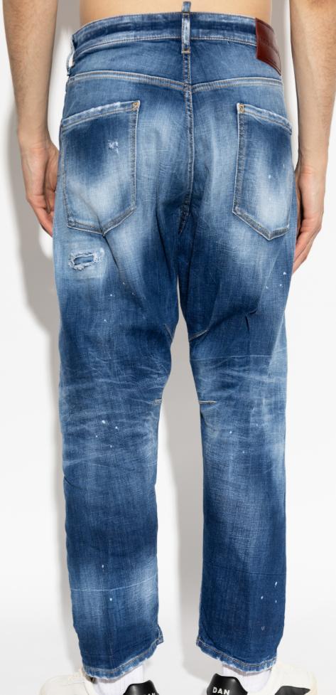 26SS 디스퀘어드2 데님 팬츠 S71LB1727D30010 470 NAVY BLUE - DSQUARED2