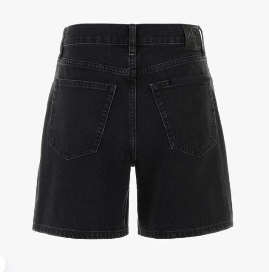 26SS 애니빙 데님 숏팬츠 A0512435 VTG3 BLACK - ANINE BING