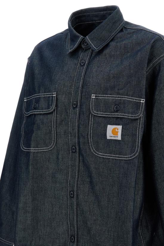 26SS 칼하트 WIP 티건 셔츠 I0362630101 Blue - CARHARTT WIP