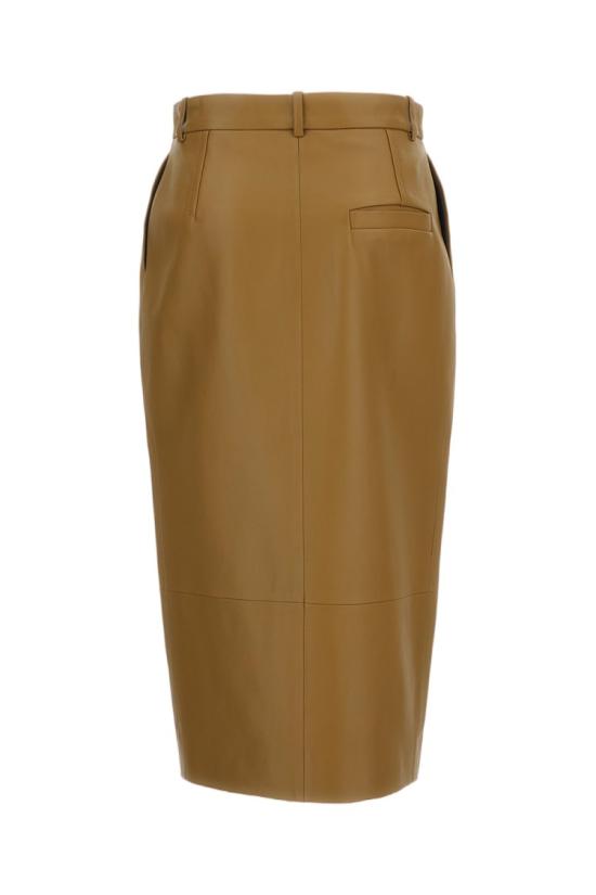 26SS 케이트 미디 스커트 41851012980 Brown - KHAITE