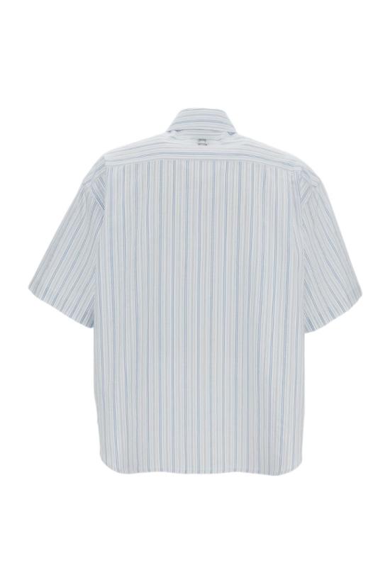 26SS 우영미 반팔 셔츠 W261SH32837L Blue - WOOYOUNGMI