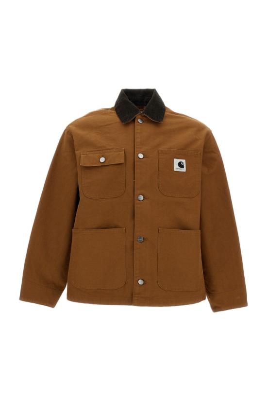 26SS 칼하트 WIP 디어본 캔버스 OG 미시건 코트 I03157000S02 Brown