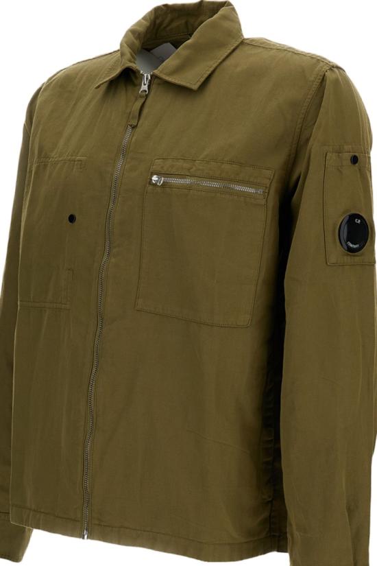 26SS 씨피 컴퍼니 긴팔 셔츠 20CMOS226A110626G644 Green - C.P. COMPANY