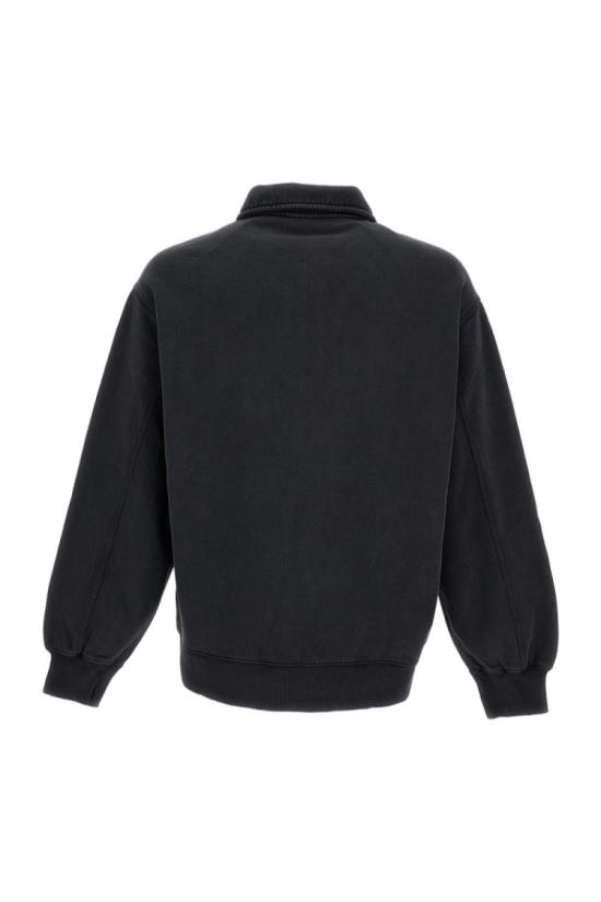 26SS 칼하트 WIP 하프 집 디트로이트 스웨트셔츠 I0363508906 Black - CARHARTT WIP