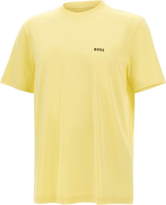26SS 보스 반팔 티셔츠 50506373 YELLOW