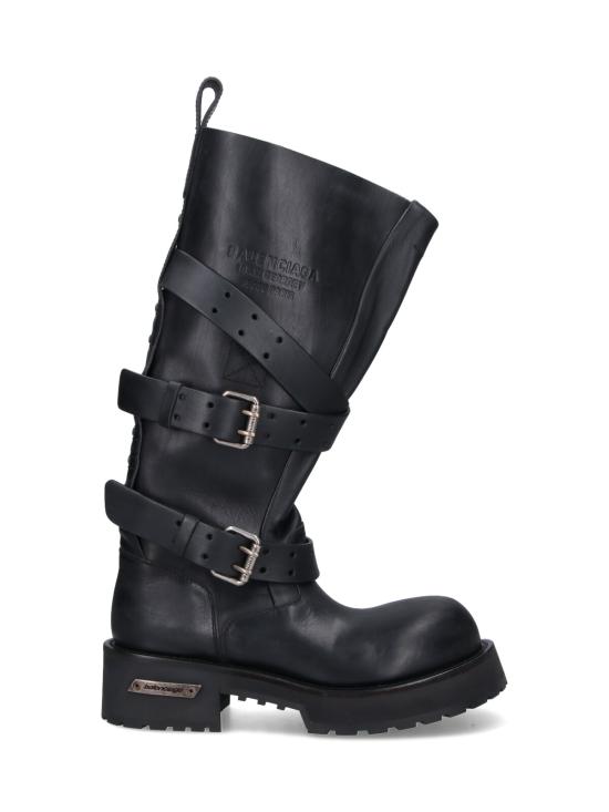 26SS 발렌시아가 부츠 833594 WBEQ1 1000 Black