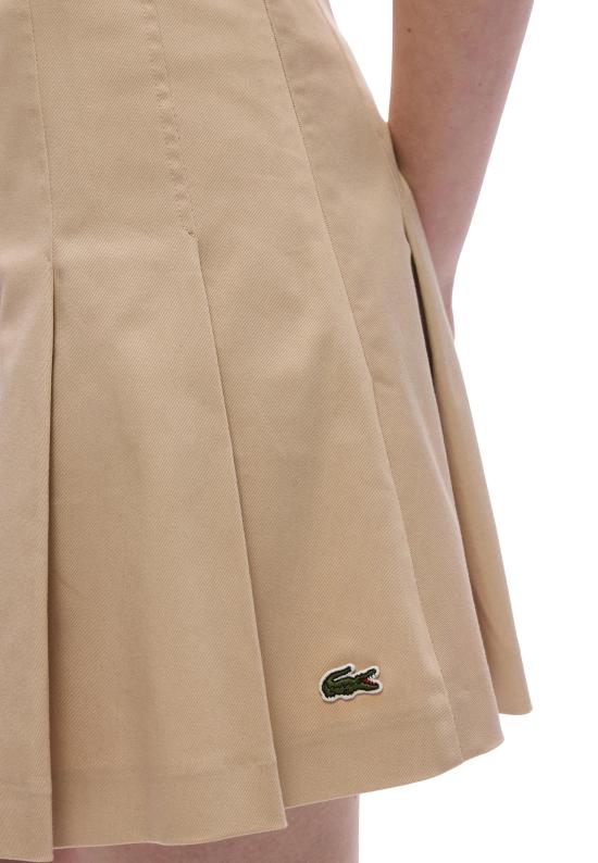 26SS 라코스테 숏 스커트 3617076358095 BEIGE - LACOSTE