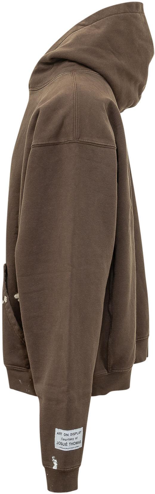 26SS 갤러리 디파트먼트 후드 티셔츠 OUT022SEPIA BROWN - GALLERY DEPT
