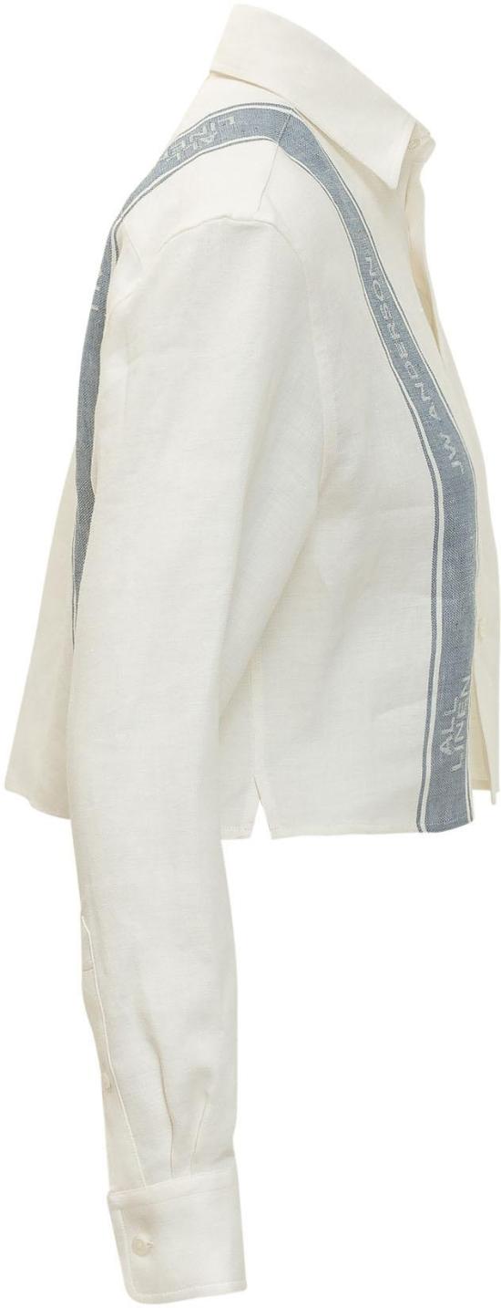 26SS JW앤더슨 셔츠 SH0384PG1898614 WHITE - JW ANDERSON