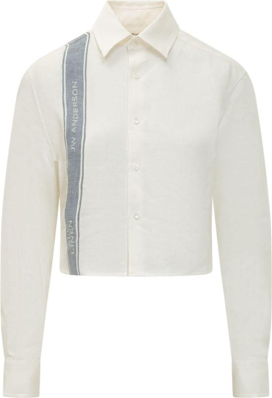 26SS JW앤더슨 블라우스 SH0384PG1898614 WHITE