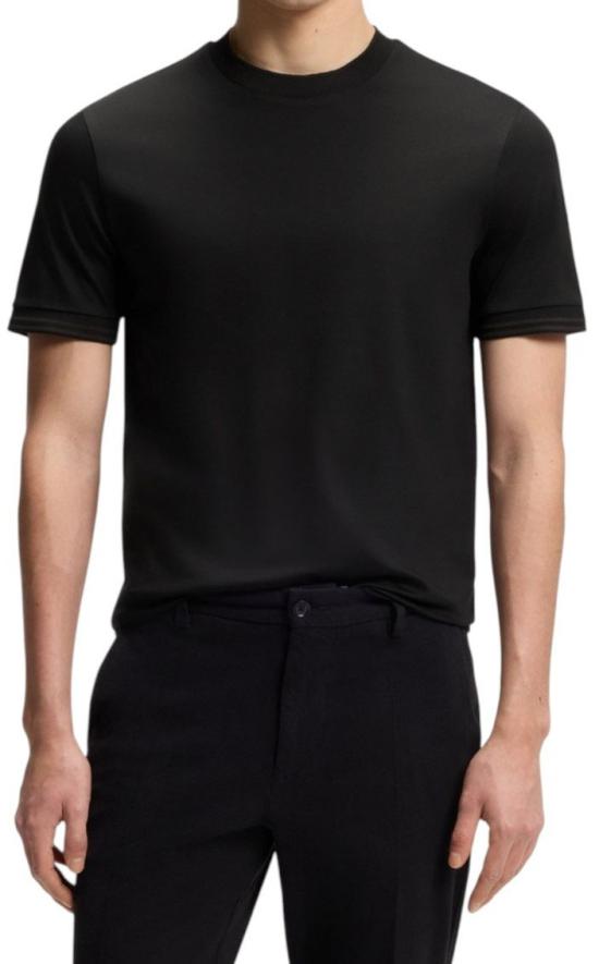 26SS 보스 반팔 티셔츠 1000474 BLACK