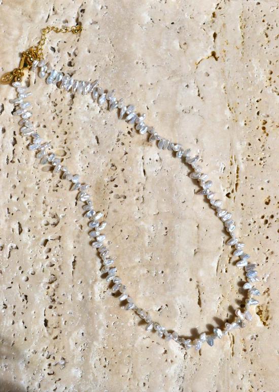  Punkwasp 목걸이/팬던트 펑크와스프 가시 진주 목걸이 금색