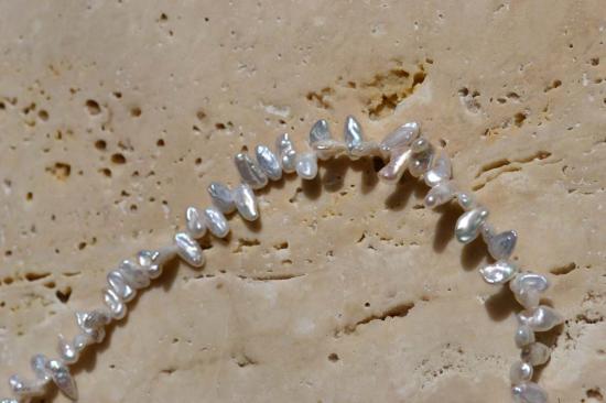  Punkwasp 목걸이/팬던트 펑크와스프 가시 진주 목걸이 금색 - OTHER BRANDS