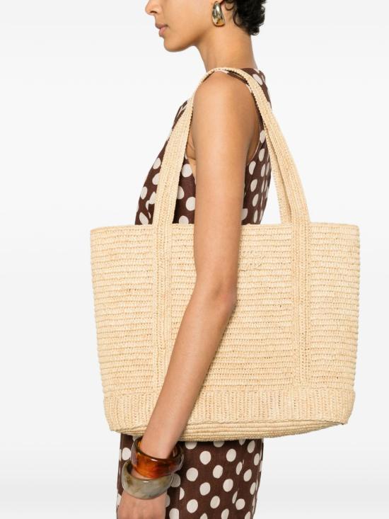 26SS 메종키츠네 토트백 QU05107 OF00190428 Beige - MAISON KITSUNE