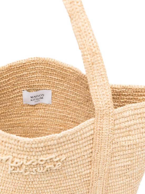 26SS 메종키츠네 토트백 QU05107 OF00190428 Beige - MAISON KITSUNE