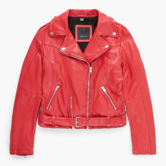  MAURITIUS LEATHER 가죽 자켓 모리셔스 레더 와일드 2 RF 가죽 재킷 레드