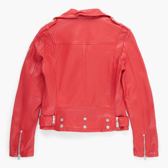  MAURITIUS LEATHER 가죽 자켓 모리셔스 레더 와일드 2 RF 가죽 재킷 레드 - OTHER BRANDS