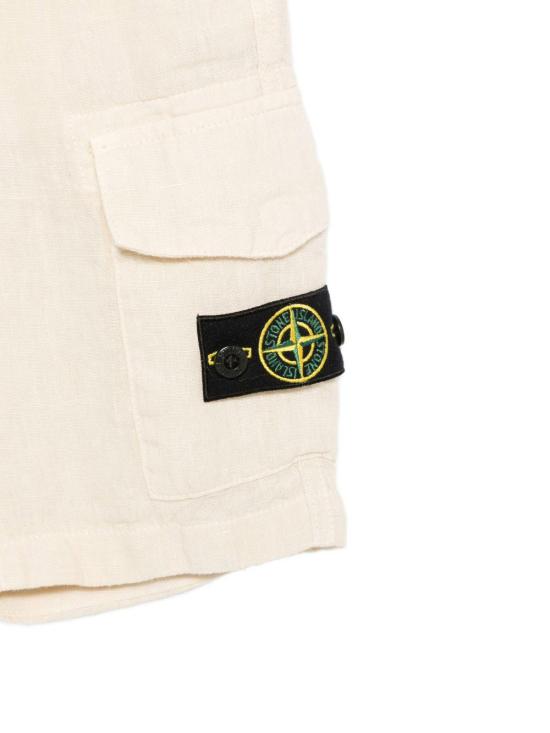 26SS [키즈] 스톤 아일랜드 쇼츠/버뮤다 L1S16L100001S0145V0097 WHITE - STONE ISLAND