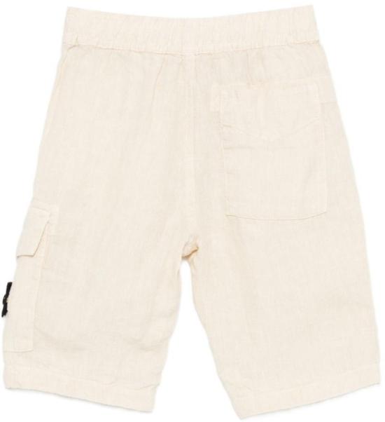 26SS [키즈] 스톤 아일랜드 쇼츠/버뮤다 L1S16L100001S0145V0097 WHITE - STONE ISLAND