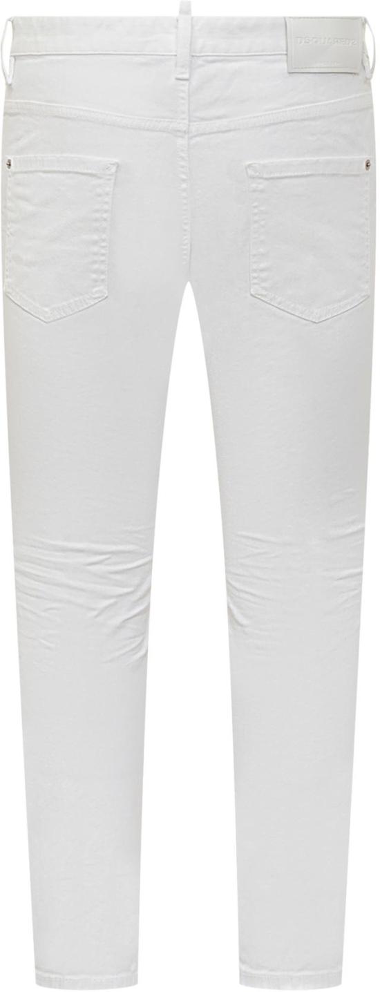 26SS 디스퀘어드2 데님 팬츠 S74LB1930S39781100 WHITE - DSQUARED2