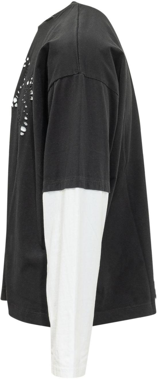 26SS 지씨디에스 긴팔 티셔츠 C1MBQC077J080999A BLACK - GCDS