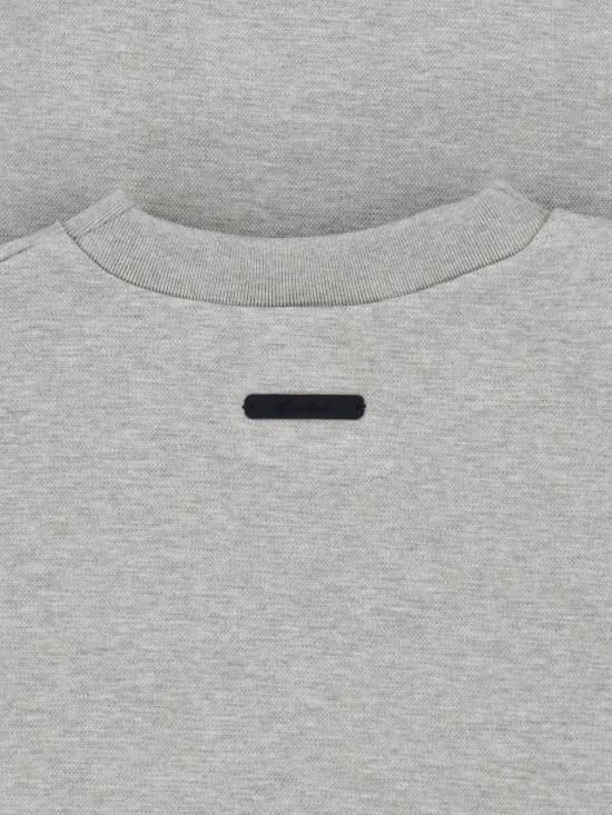 26SS 피어오브갓 반팔 티셔츠 125SP264412F CONCRETE HEATHER Grey - FEAR OF GOD