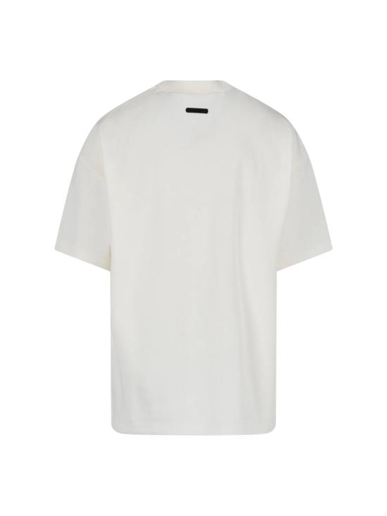 26SS 피어오브갓 반팔 티셔츠 125SP264413F IVORY White - FEAR OF GOD