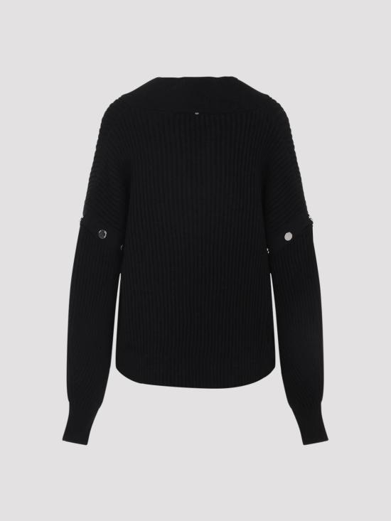 25FW 스포트막스 긴팔 티셔츠 252236619260001E15 Black - SPORTMAX