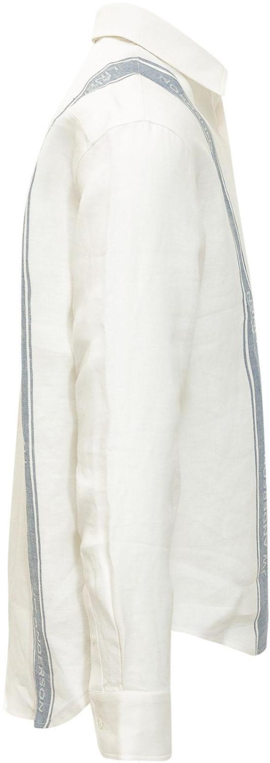 26SS JW앤더슨 긴팔 셔츠 SH0385PG1898614 WHITE - JW ANDERSON