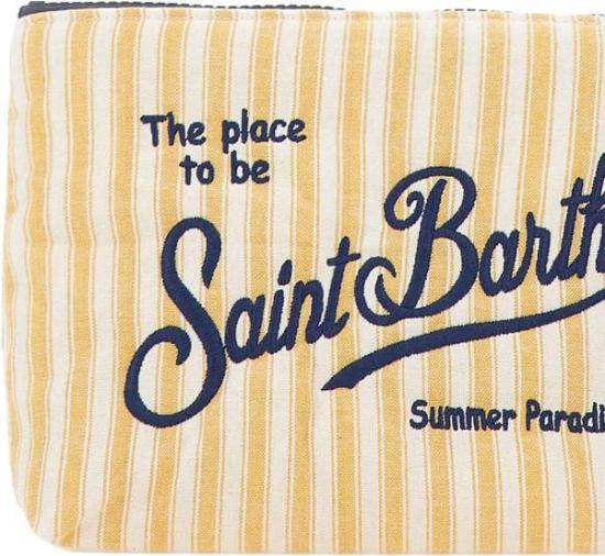 26SS 세인트바쓰 클러치/파우치 ALI004603166L YELLOW - MC2 SAINT BARTH