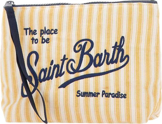 26SS 세인트바쓰 클러치/파우치 ALI004603166L YELLOW