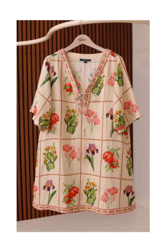  쇼어 숏 원피스 카르멘 미니 드레스