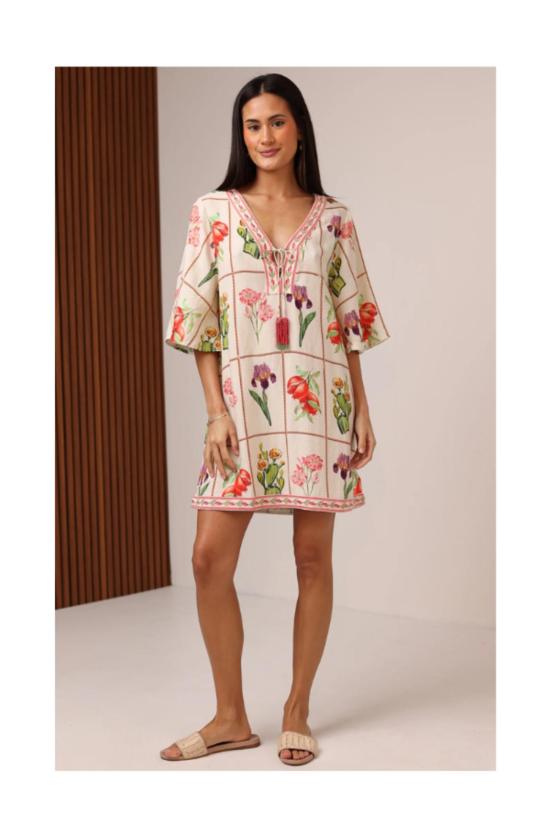  쇼어 숏 원피스 카르멘 미니 드레스 - SHORE