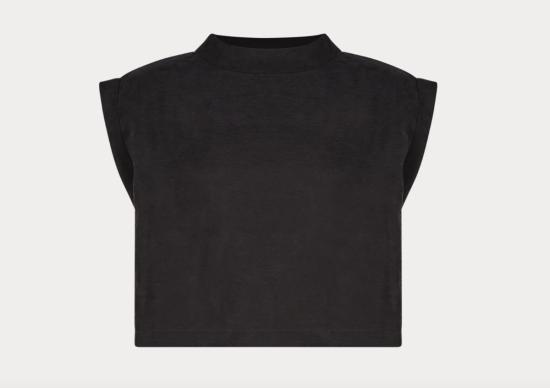  레이첼 코미 민소매 티셔츠 바커스 탑 블랙 - RACHEL COMEY
