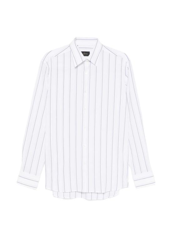 26SS 브리오니 긴팔 셔츠 SCAY0L PD0149041 Bianco