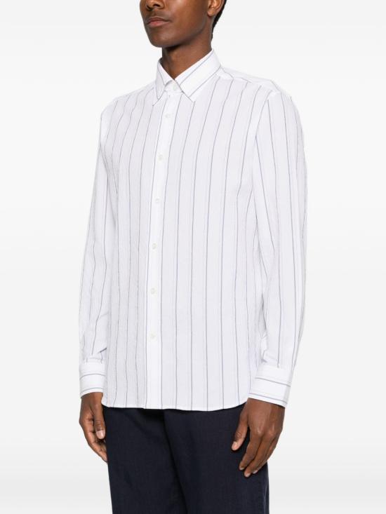 26SS 브리오니 긴팔 셔츠 SCAY0L PD0149041 Bianco - BRIONI