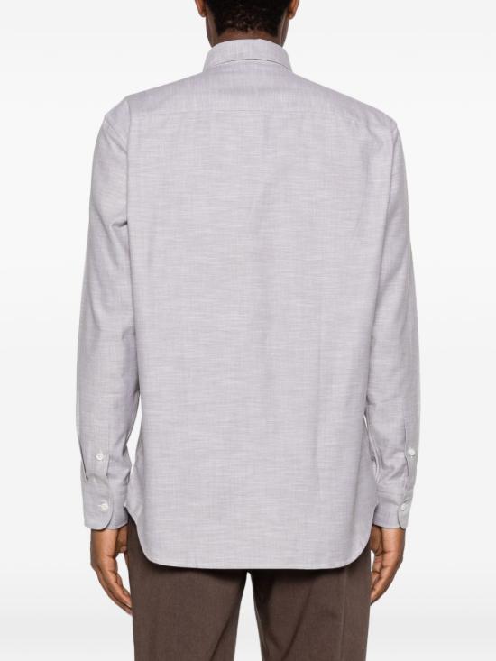 26SS 브리오니 긴팔 셔츠 SCAY0L PC0132800 Tortora - BRIONI