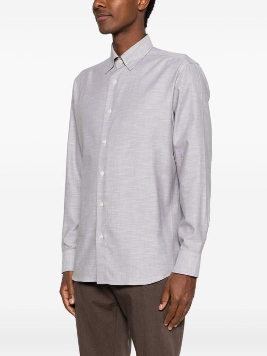 26SS 브리오니 긴팔 셔츠 SCAY0L PC0132800 Tortora - BRIONI