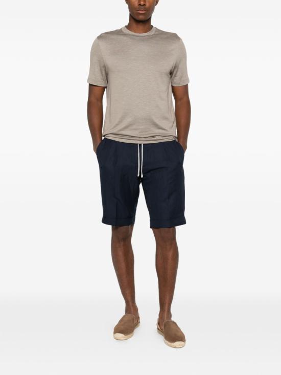 26SS 브리오니 반팔 티셔츠 UJPQ0L PD6082900 Kaki - BRIONI