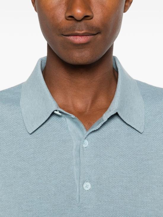 26SS 브리오니 폴로 티셔츠 UMR20O P0K154712 Azzurro - BRIONI