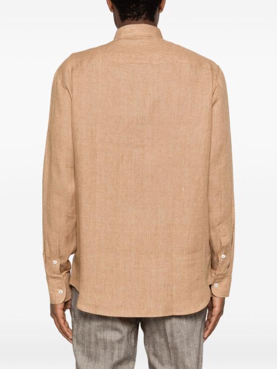 26SS 브리오니 긴팔 셔츠 SCAY0L P91119696 Beige - BRIONI