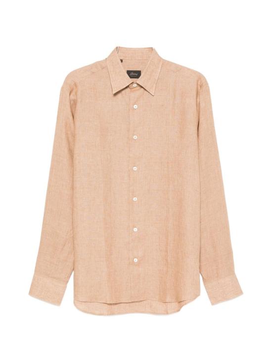 26SS 브리오니 긴팔 셔츠 SCAY0L P91119696 Beige