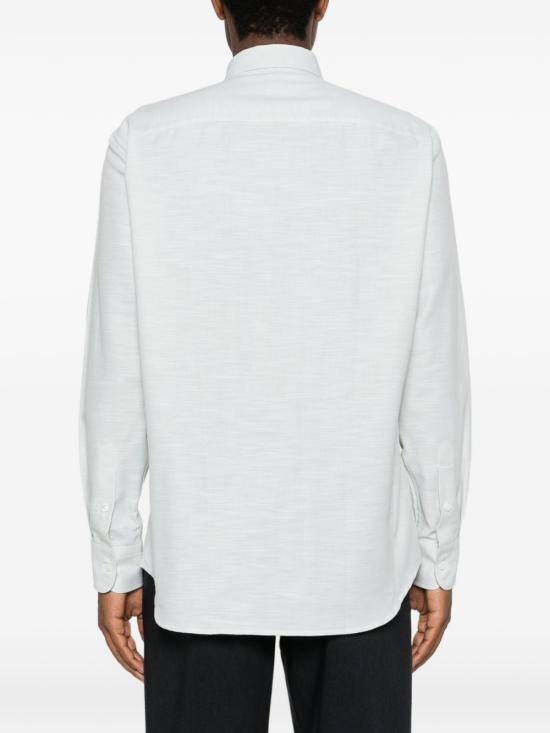 26SS 브리오니 긴팔 셔츠 SCAY0L PC0133400 Verde - BRIONI