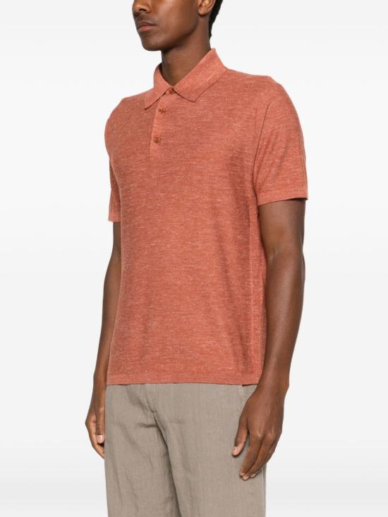 26SS 브리오니 폴로 티셔츠 UMR20O PDK146300 Arancio - BRIONI