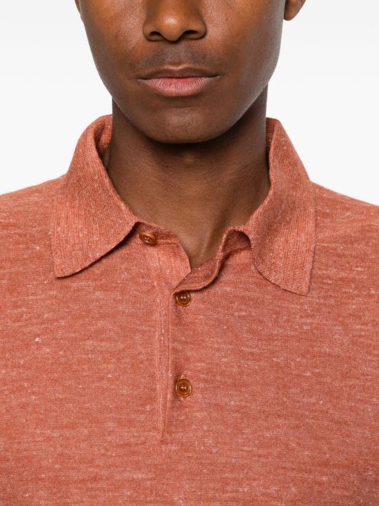 26SS 브리오니 폴로 티셔츠 UMR20O PDK146300 Arancio - BRIONI