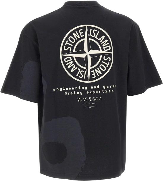 26SS 스톤 아일랜드 반팔 티셔츠 2100002S0365V0029 BLACK - STONE ISLAND