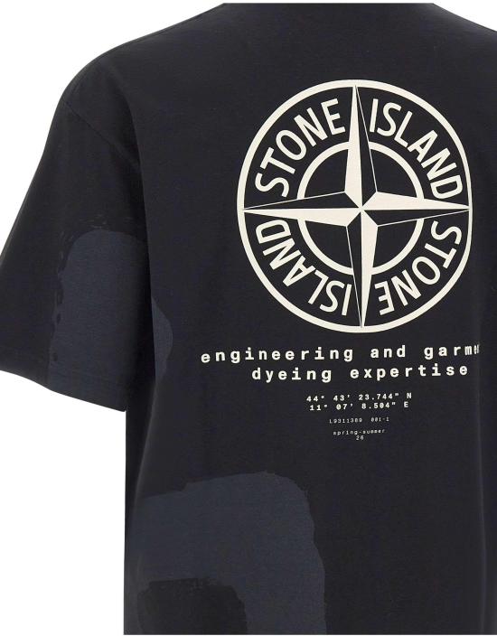 26SS 스톤 아일랜드 반팔 티셔츠 2100002S0365V0029 BLACK - STONE ISLAND