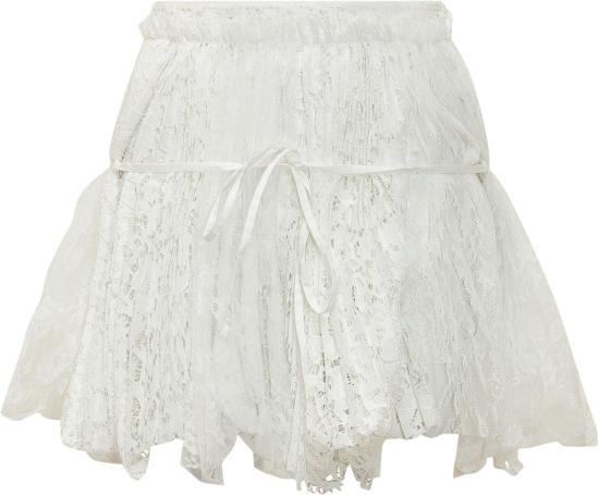 26SS JW앤더슨 숏 스커트 SK0209PG1912001 WHITE