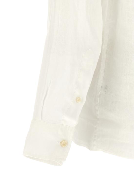 26SS 세인트바쓰 폴로 티셔츠 RAPHAELPOLOLONGLINEN01WHITE White - MC2 SAINT BARTH
