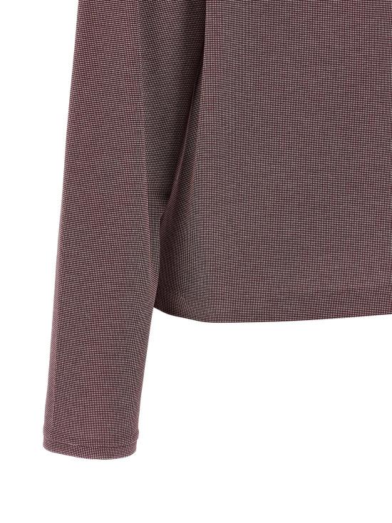 26SS 미우미우 긴팔 티셔츠 MJLA47SOOO19J4F0X97 Bordeaux - MIU MIU